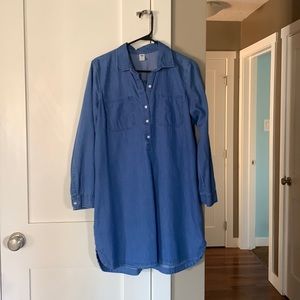 Old Navy Chambray Shirt Dress